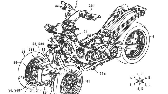 Brudeli Yamaha Leaning trike
